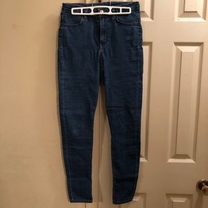 H&M Divided High-Waisted Skinny Jeans
